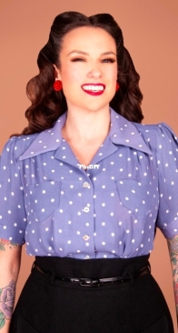 Charm Patterns - Marlene Blouse - Size range 12 - 20, 18 - 34