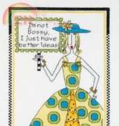 Janlynn #019-0465 Dolly Mamas - Im Not Bossy