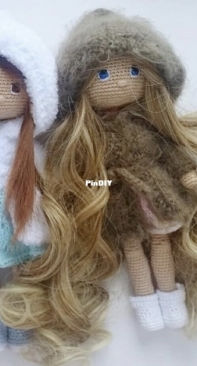 cherrytoys - Vishnevaya Masterskaya - Valentina Vishnevskaya - Валентина Вишневская - Frame puppets. Winter outfit - Каркасная куколка в зимнем наряде - Russian
