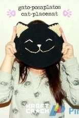 Kraft Croch - Cat Placemat - English and Spanish - Free
