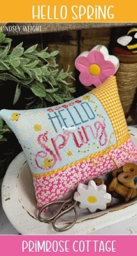 Primrose Cottage Stitches - Hello Spring PCS + XSD