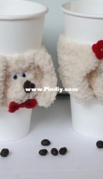Pam Pino Design - Nazeli Mkrtchyan-Tadevosyan - Crochet Cup Cozy, Cup Holder, Starbucks Cup Holder