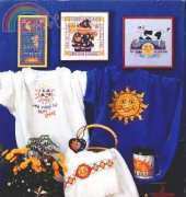 American School of Needlework ASN 3612- Sun Moon and Stars