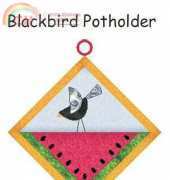 Mary Graham-Blackbird Potholder 2001