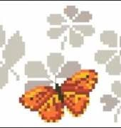 Vervaco 2200/7876 Butterflies Tablecloth
