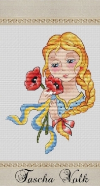 Girl With Poppies - Favourite Holiday Series by Tascha Volk