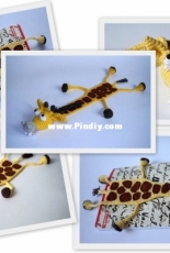 Fajnostwory - Magdalena Cieslinska - Giraffe Bookmark - Translated