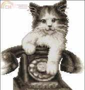 Vervaco 70.145 Cat and Phone