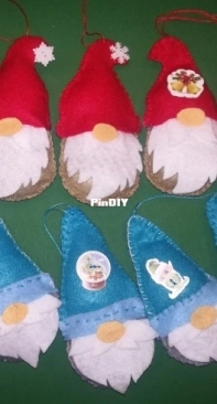 Felt gnomes