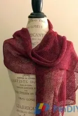 Etherial/Ethereal Shawl by Nancy Queen /Nobleknits-English-Free