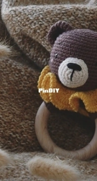 Iradumi - Stefy Plun -  Estefanía Platero - Bear rattle - Sonajero oso - Spanish - Free