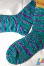 Scatterby Peacock Socks
