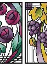 Art Nouveau by Sheila Hudson from Cross Stitcher UK 195 pat