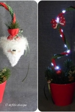 Kifile Design - Sandra Ballon - A small greeting from Santa Claus - German
