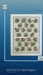 Permin of Copenhagen 70-0300 - 150300 - ABC Collection Antique Roses  XSD