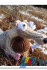 Great Grey Crochet - Rebekah Fair - Scrat the Squirrel - Danish Translated - Free