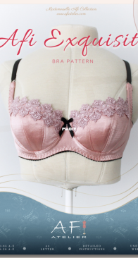 Afi Atelier - Afi Exquisite Bra - Sizes 60-85