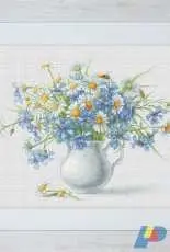 Luca-S  B2275 Cornflowers and Chamomile