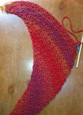 Nhewyts Designs - Gail Hovanec - Crochet Boomerang Scarf - Free