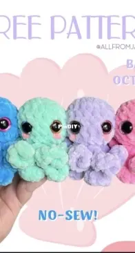 All from Jade - Jade Gauthier-Boutin - Baby Octopus