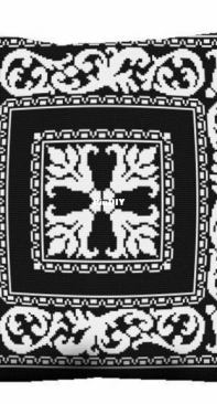 Coricamo - GU 2254 - Cushion - Motive baroque