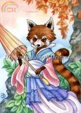 HAED HAEMDQS 14315 QS Red Panda  by Meredith Dillman