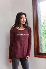 We Crochet - Natasha Robarge - Light Touch Pullover - Free