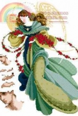 Lavender And Lace L&L 44 Angelica, 48 Firefly Fairies, 49 Emma Garden, 50 Celtic Spring, 52 Angel of Mercy II, 54 Secret Santa, 61 Evangeline, 62 Dance of the Roses, 64 Fallen Roses PCS