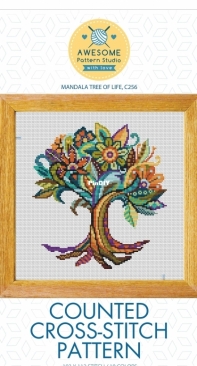 Awesome Pattern Studio C256 - Mandala Tree Of Life