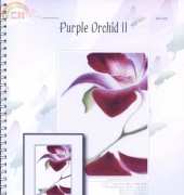 I Love CrossStitch ILCS APJ-002 - Purple Orchid II