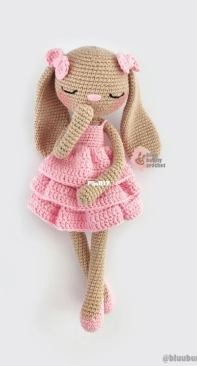 Bluu Bunny Crochet - Renata Volent - Rebeka / Camila - Hungarian