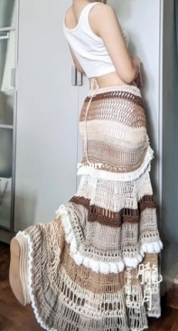 raii (hazyrice) - Faerie Skirt Guide Crochet - English