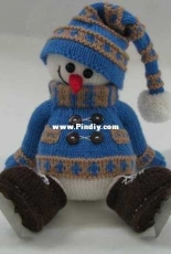 Wingless angel - Galina Anoshina_ Snowman