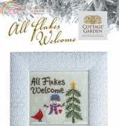 Cottage Garden Samplings CGS-1014 - All Flakes Welcome