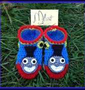 Misty Frost-Thomas Train Slippers