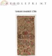 Needleprint - Sarah Harris 1786