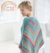 Lion Brand Yarn-L50050-Triangle Shawl by Irina Poludnenko-Free