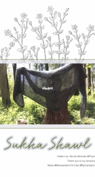 Sukha Shawl by Nicole Michelle - English, Spanish - Free