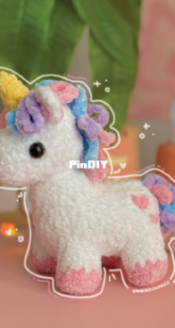 Mellow Stitches Co - Dana Deeg - Iris the Baby Unicorn