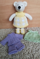 Julie Williams bear girl and dresses