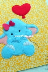 Catulatoys - Elephant Applique - Free