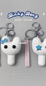 Amiwa Crochet - Widam - NewJeans Lightstick Crochet