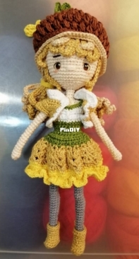 RainbowConnex - Akina Amigurumi Doll