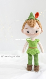 Green Frog Crochet - Thuy Anh - Đặng Thùy Anh - Peter Pan - Spanish