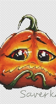 Savera - Saverka - Sad pumpkin by Victoria Kuznetsova