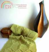 Grasshopper Scarf by Monika Steinbauer-Free