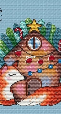 Margaritka Stitch - House with Fox by Margarita Shelikhova