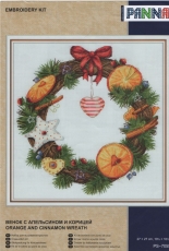 Panna PS-7055 - Orange and Cinnamon wreath