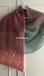 Strawberries scarf by Blazenka Simic-Boro-Free