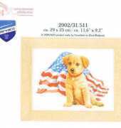 Vervaco 31.511 USA dog